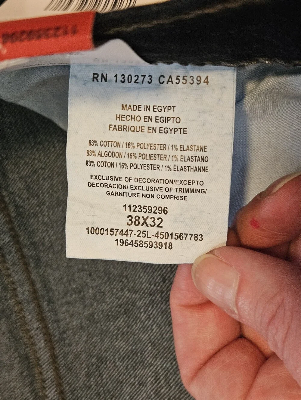 Wrangler Five Star Premium Men's Straight Fit Jeans 38x32 Dark Wash Stretch NWT